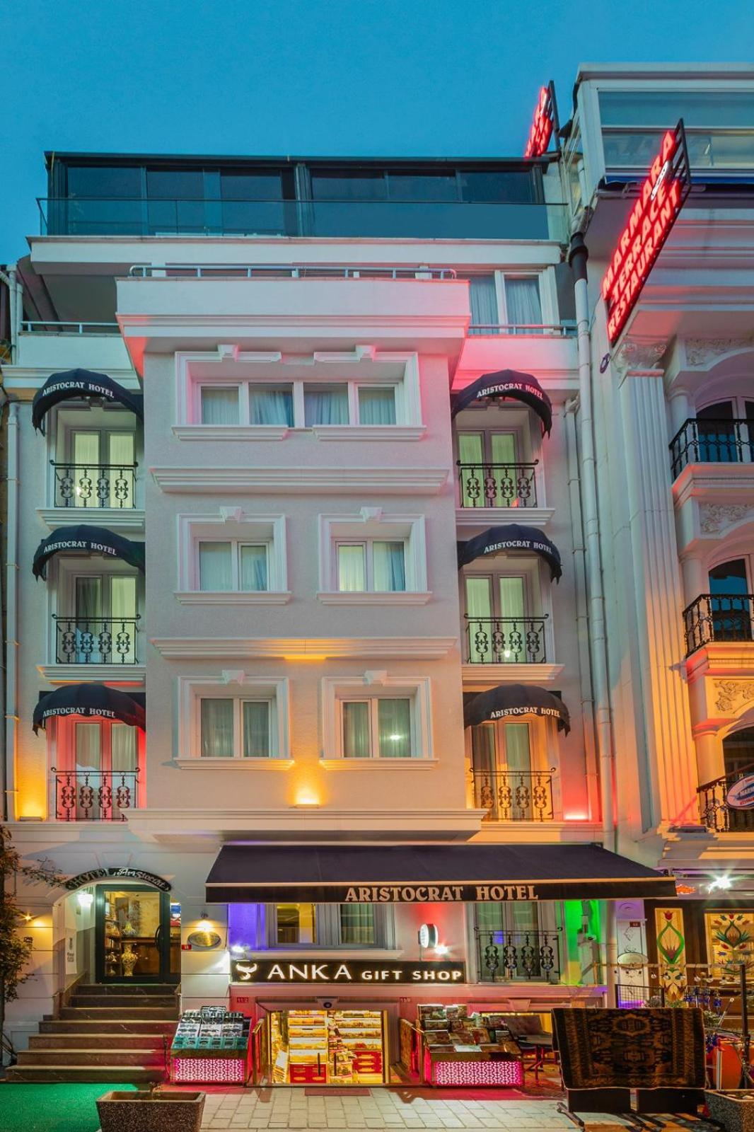 Aristocrat Hotel Istanbul Bagian luar foto